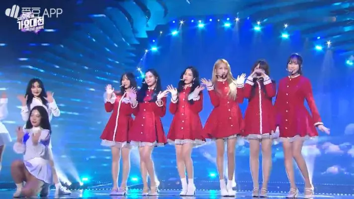 [GFRIEND][分享]181225 SBS歌謠大戰合作舞台！普美-多賢-銀河-玟星感性改編《花路》