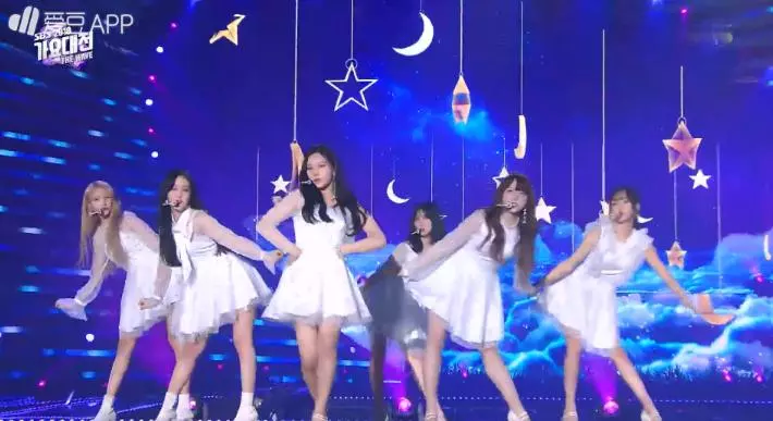 [GFRIEND][分享]181225 SBS歌謠大戰合作舞台！普美-多賢-銀河-玟星感性改編《花路》