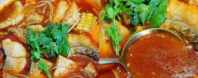 《不能不吃酸湯魚》番茄酸湯魚,魚片嫩滑,湯汁濃厚紅亮,酸甜開胃,端上桌全被喝光
