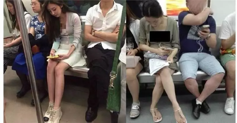 中國地鐵太精彩正妹等級超高…秒懂難怪天天有人坐過站了 -
