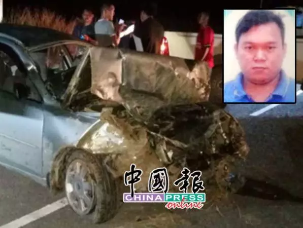轎車失控撞下山崖 華青慘死 3重傷