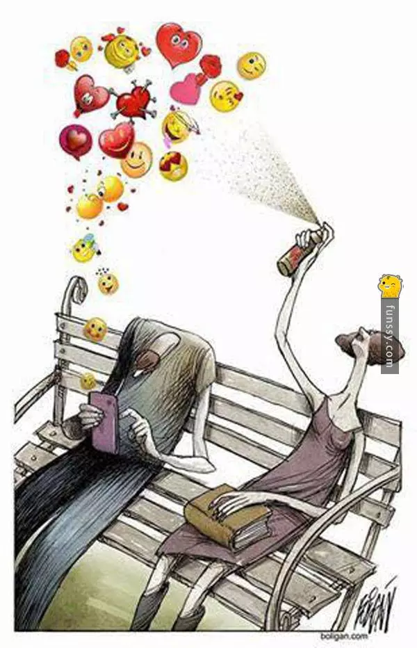 15張超諷的刺黑暗插畫