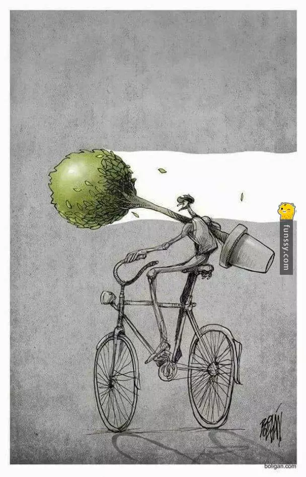 15張超諷的刺黑暗插畫