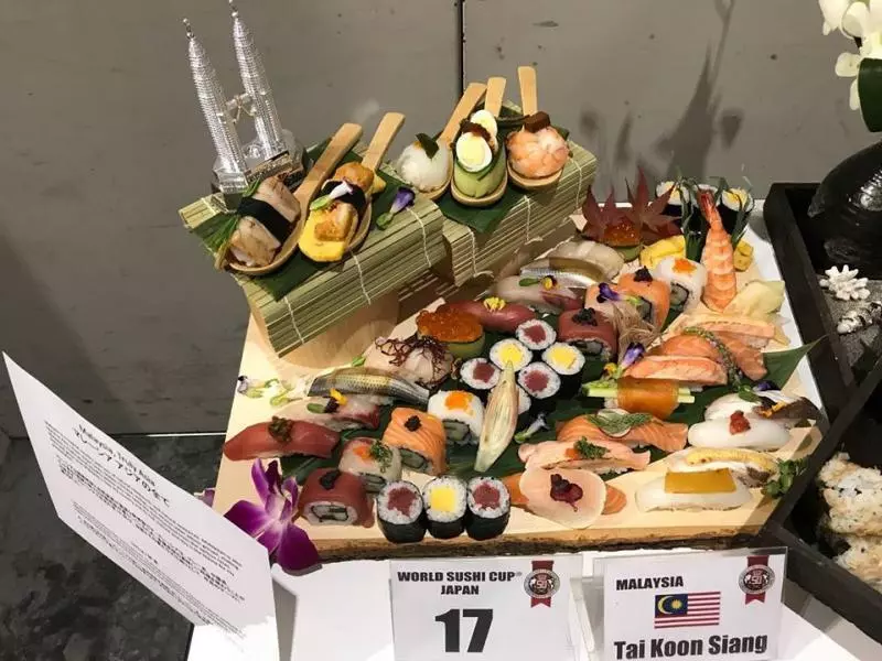 椰漿飯參巴蘇東成配料獲青睞 大馬壽司師傅稱霸全球賽 -