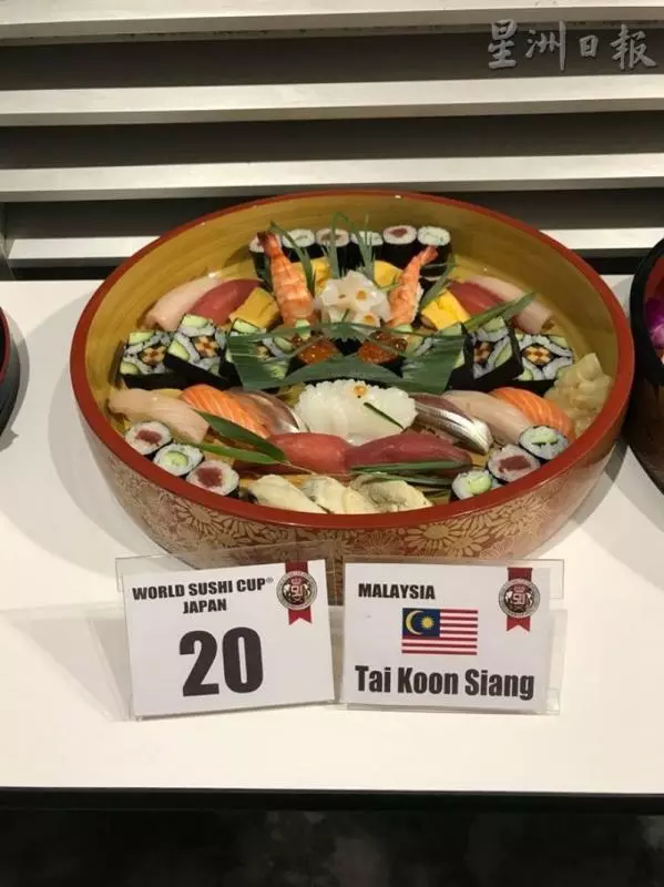 椰漿飯參巴蘇東成配料獲青睞 大馬壽司師傅稱霸全球賽 -