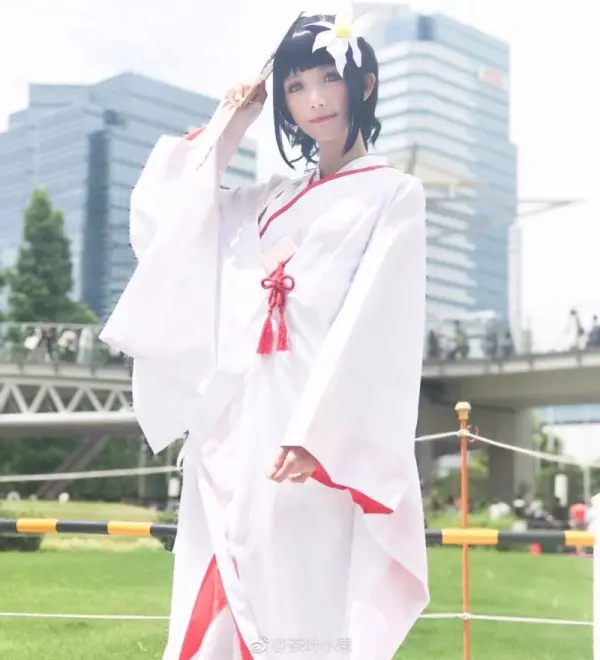 中國 Coser 在日本 C92 重現《火影忍者》雛田新娘裝,第3 認不出來是誰、第4 一秒變雛田!