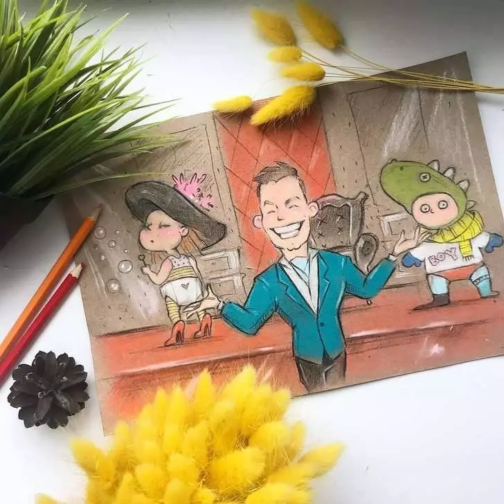 媽媽畫出超寫實的「顧寶寶日常」 家長一看都含淚表示:超中肯
