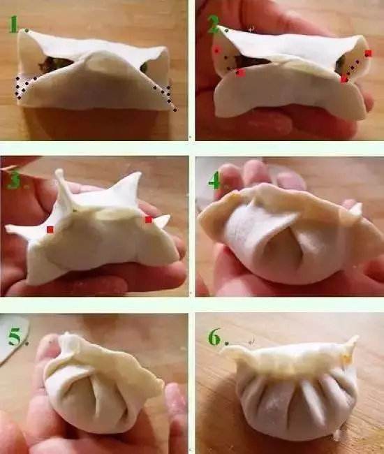 教你幾種餃子包法簡單易學,這幾種造型真是大開眼界