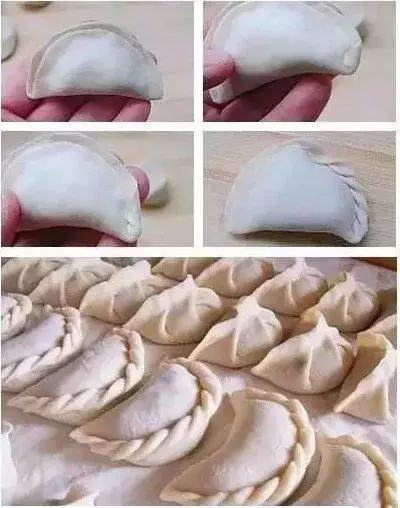 教你幾種餃子包法簡單易學,這幾種造型真是大開眼界
