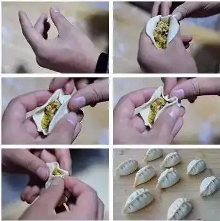 教你幾種餃子包法簡單易學,這幾種造型真是大開眼界