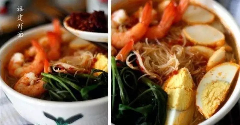 福建蝦面湯料做法~含有蝦味的湯汁非常夠味