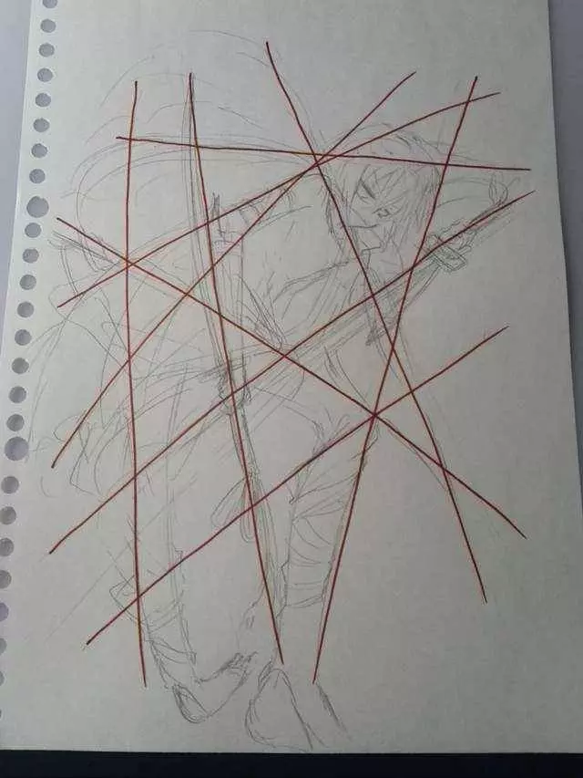 神仙畫師們的10條線的構圖大挑戰,你能畫出什麼樣的圖呢?