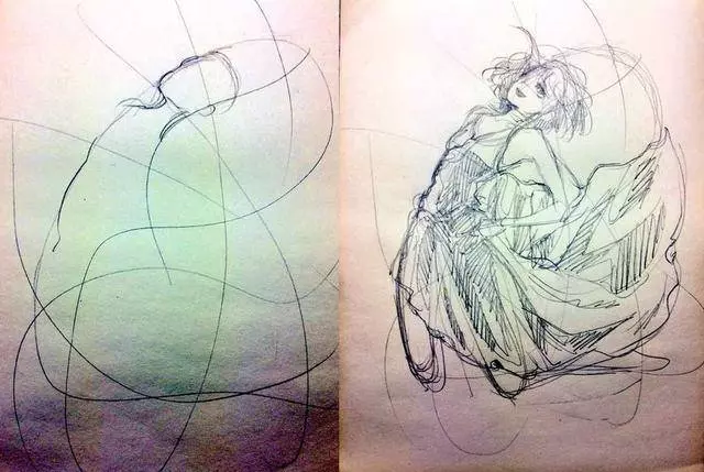 神仙畫師們的10條線的構圖大挑戰,你能畫出什麼樣的圖呢?