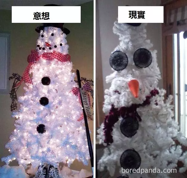12個讓我笑噴「意想中VS現實中」的超失敗DIY作品,#3 就算用一千顆蛋也不會成功刻出來