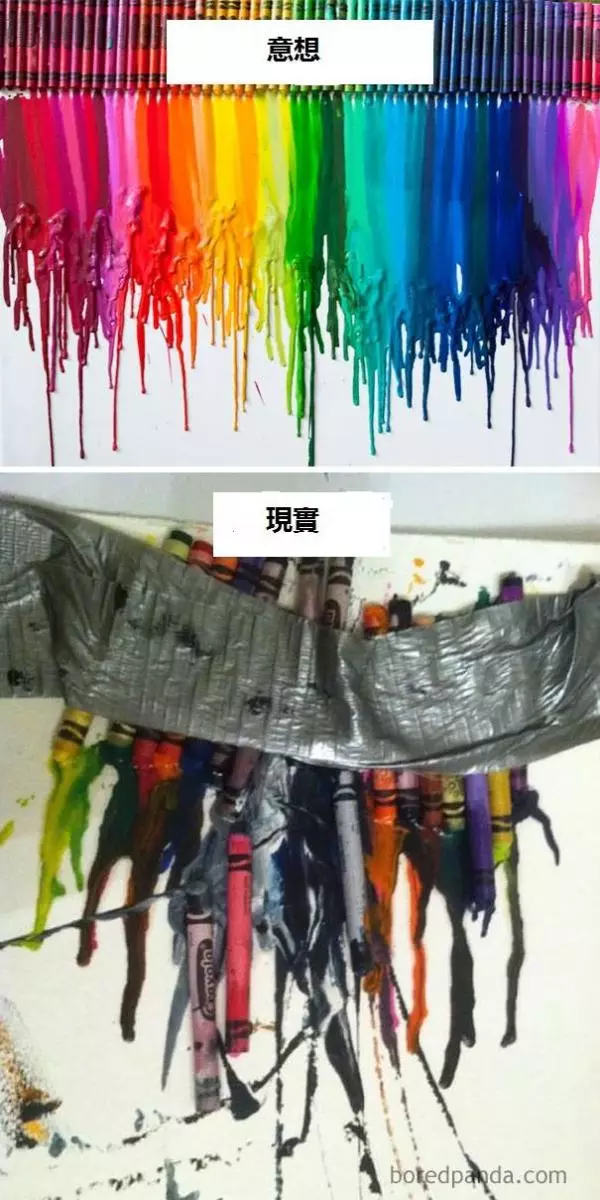 12個讓我笑噴「意想中VS現實中」的超失敗DIY作品,#3 就算用一千顆蛋也不會成功刻出來