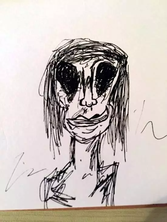 小孩們真是太恐怖了看了這27張小孩們畫的畫畫後 你今晚還睡得著嗎?