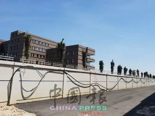 馬中關丹產業園圍牆 防鋼鐵原料 成品被偷竊