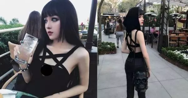 素顏根本我妹妹啊!強國「暗黑系真人娃娃」網路爆紅,IG粉更是已有50萬人,卸妝後美到讓日本網友也瘋狂。