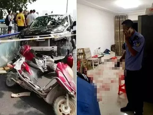 兇嫌因感情問題,將女友和3名家人滅口後,駕車逃離卻遇塞車 , 他發狂衝撞其他摩哆,再下車砍死2人