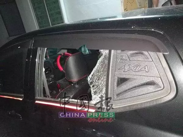 手砸腳踼 光天化日爆車窗 「爆鏡黨」橫行住宅區