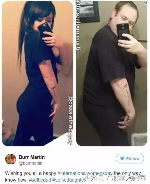 不滿女兒性感自拍太多,爸爸模仿拍攝大反擊結果兩父女一夜之間紅爆網絡