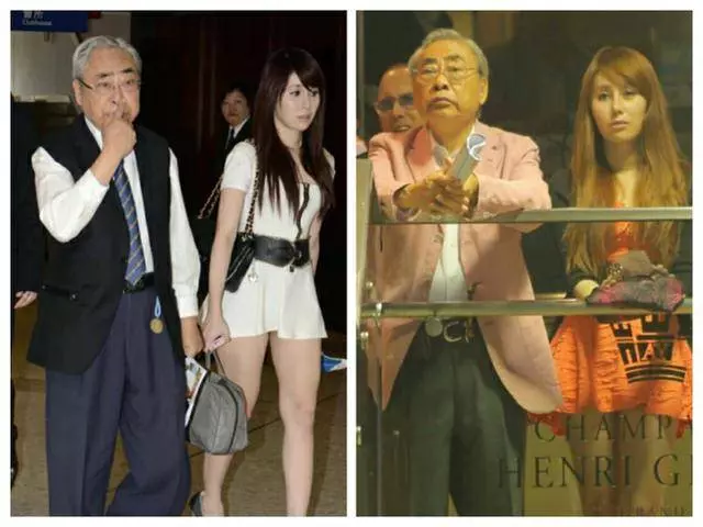 80歲富商交往200女生,與港姐含淚分手後,牽小女友逛街很甜蜜