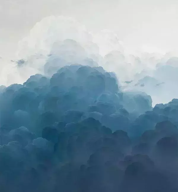 一朵雲畫10年,34歲宅男把雲畫活了,每一幅色彩都無比驚艷