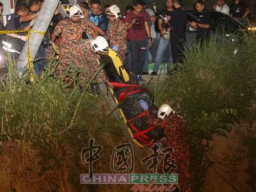 男子疑被殺害後 遭棄屍溝渠