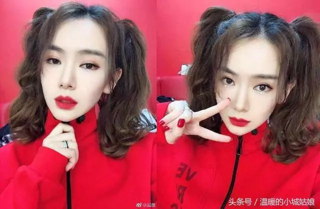 女星雙馬尾造型,楊穎像鄰家女孩,謝娜年輕10歲,趙麗穎萌到我了