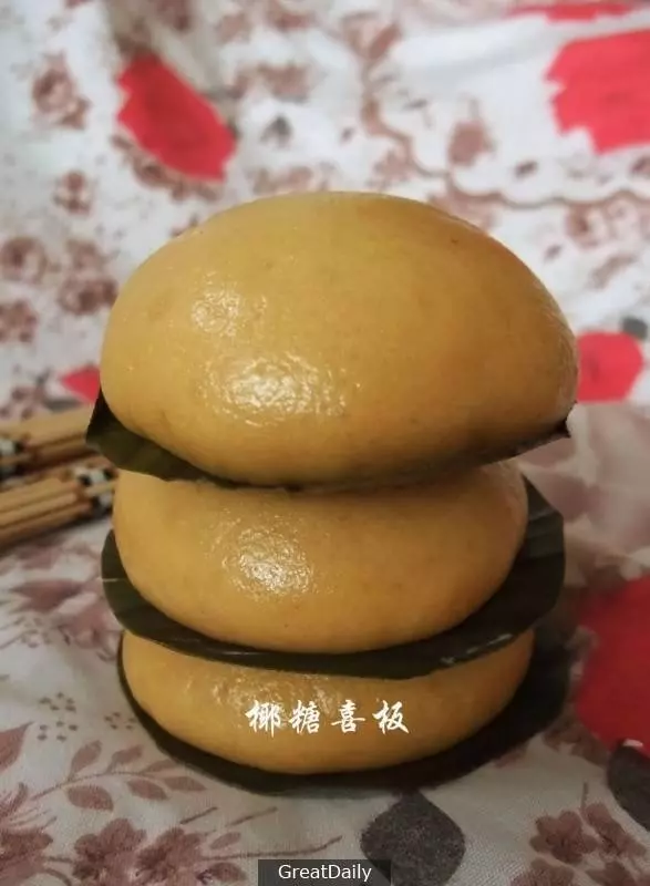 客家傳統甜點喜板各種口味做法,光滑圓嘟嘟的,美味香軟可口哦!