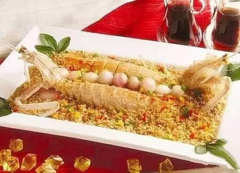 世界上最貴的炒飯,一份約5000塊,網友:看著真值這個價格