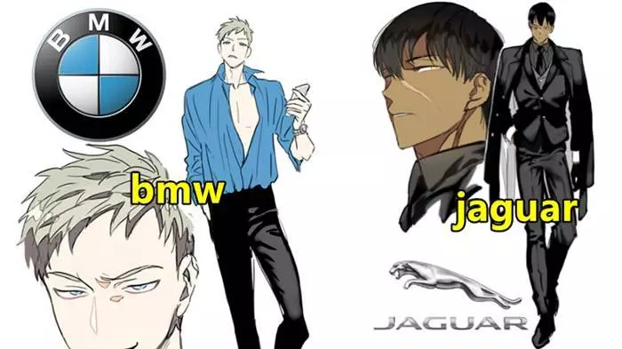 這個插畫家把16個汽車品牌「擬人化」 #11勞斯萊斯也太貴氣了吧
