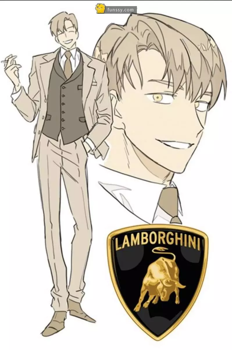 這個插畫家把16個汽車品牌「擬人化」 #11勞斯萊斯也太貴氣了吧