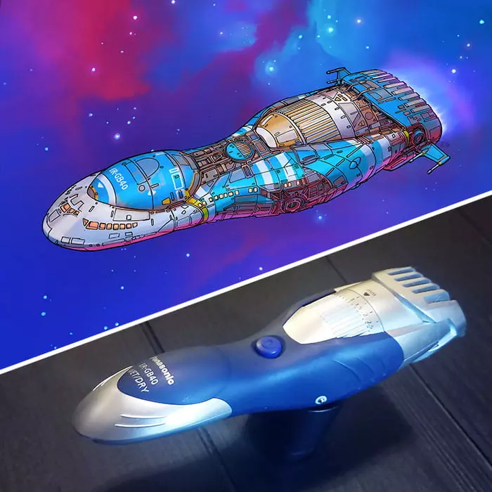 不起眼的生活物品通通變「宇宙飛船」 神人設計師的幻想作品帥斃了