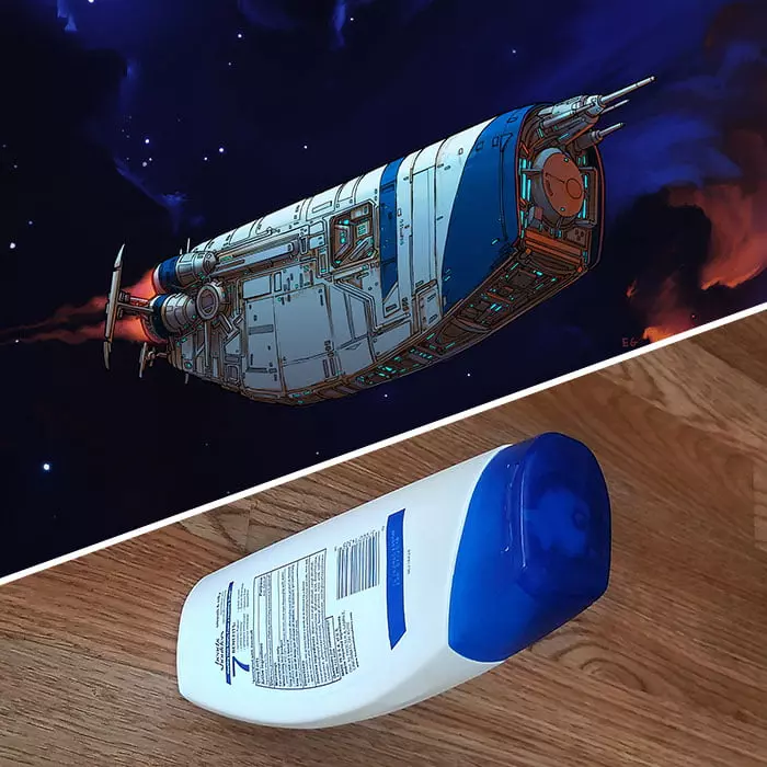 不起眼的生活物品通通變「宇宙飛船」 神人設計師的幻想作品帥斃了