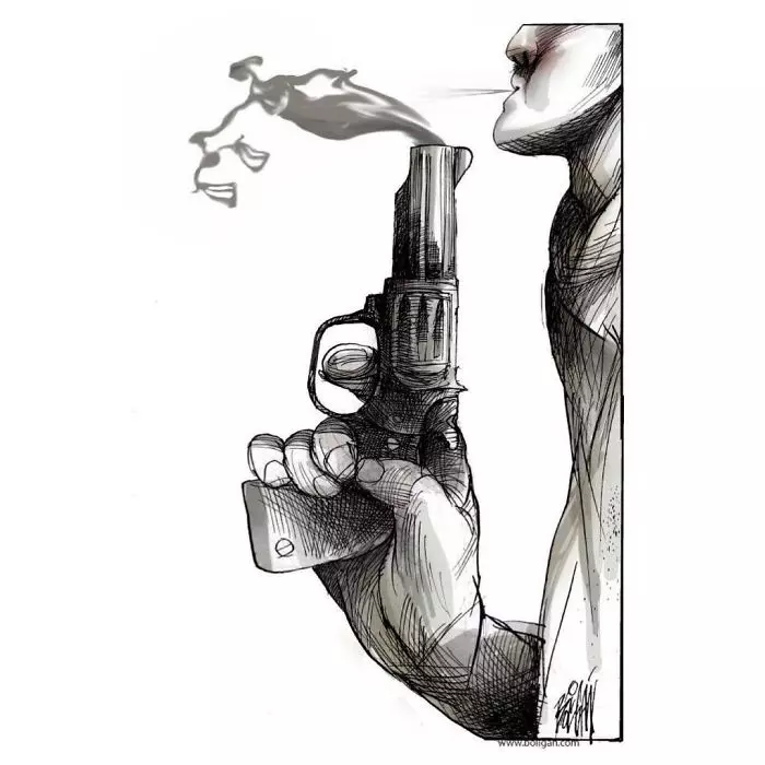 看懂的人還有救 20張「諷刺各種社會問題」的殘酷寫實插畫