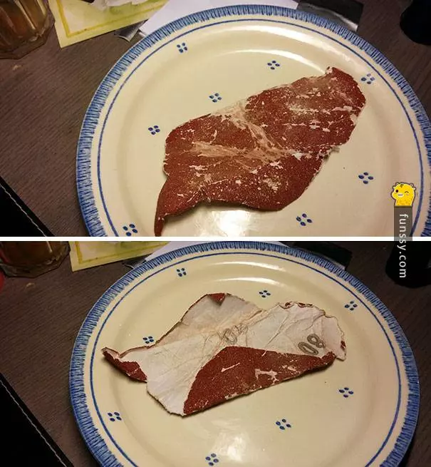 20個看起來像 但不是食物的東西~~~ #3 這塊鮪魚看起來好像牙膏
