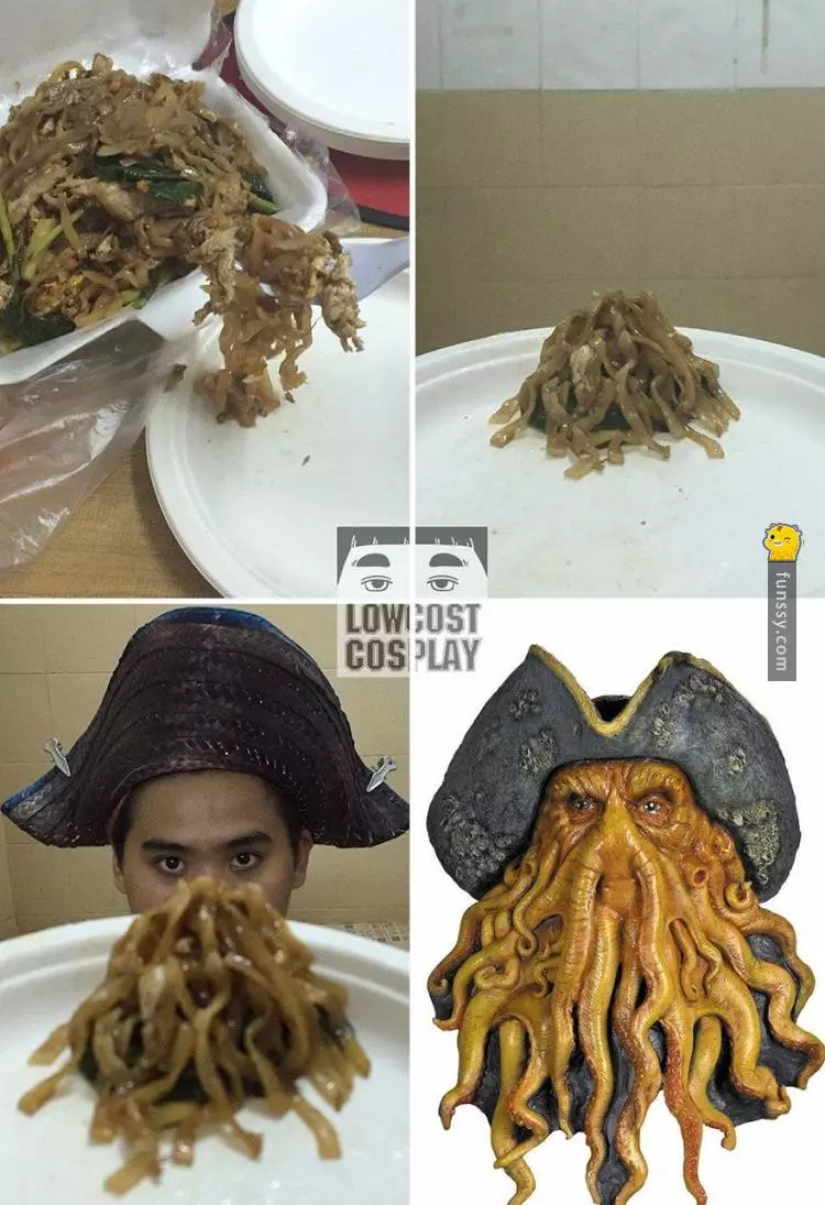 「最廉價的爆笑cosplay」又出馬了這次的更屌 更有創意