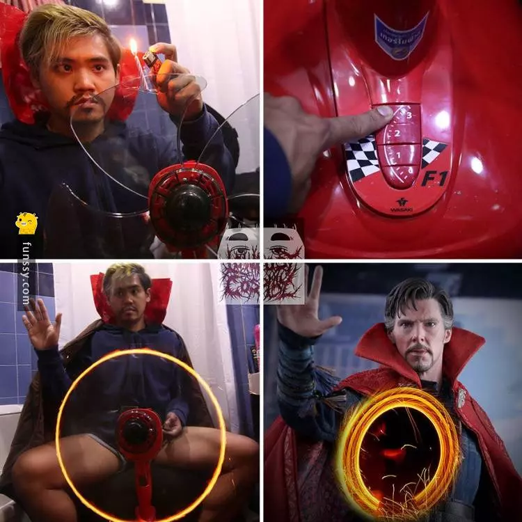 「最廉價的爆笑cosplay」又出馬了這次的更屌 更有創意