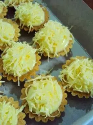 Mini Cheese Tart的食譜大公開~ 做法好簡單 一口一個超好吃~下午茶, 開Party都適合喲~