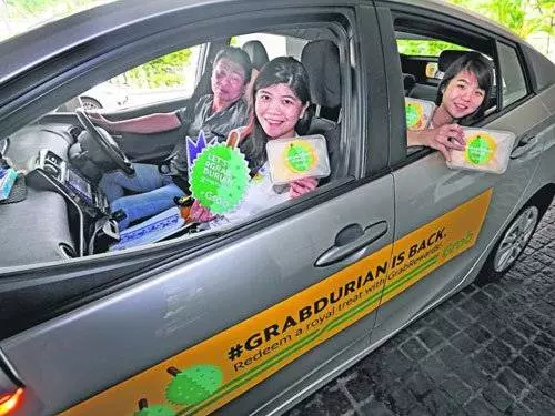 [ 連續四年 ] 新加坡Grab賣貓山王 兩小時千盒被掃空