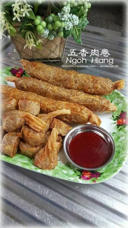 香味十足,讓人一口接一口吃不停的【五香肉卷】做法分享~