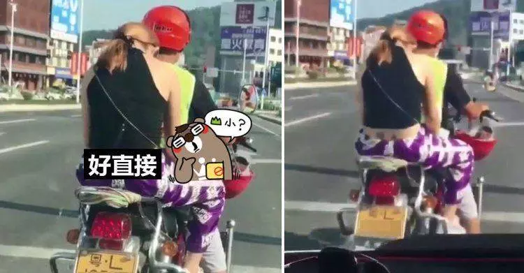 火辣辣開車見前方機車妹 「3遍才看出亮點」老司機大爆笑:一秒懂暗示