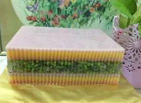 三種口味水果乳酸晶露燕菜蛋糕食譜