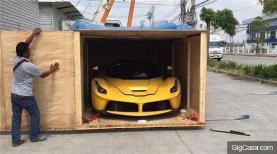 泰國來了輛神車,全泰國第一台,19億泰銖,開箱嚇死人