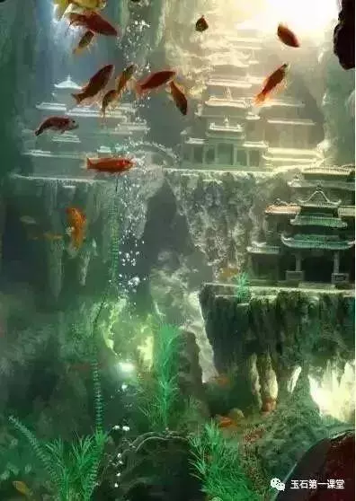 138噸玉石做的魚缸,不時發出奇幻光芒,至今專家們沒有估出這件作品的價格 -