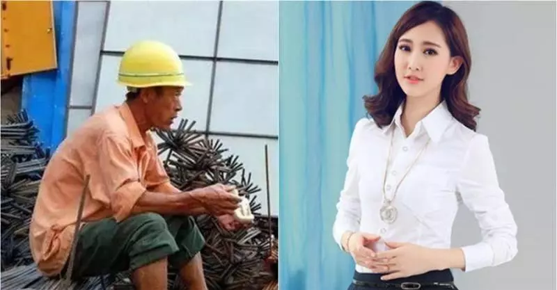 民工撿錢包原地等待3小時,女白領拿回錢匆匆離去,第二天進工地,他愣了