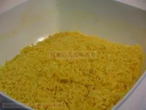 黃姜飯的做法,一步一步教你做出來!在家也吃得到香噴噴的黃姜飯,簡單哦!