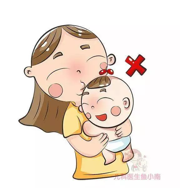 你還經常親吻寶寶? 小心病從口出