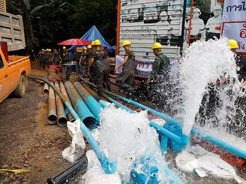 困山洞泰13師生學潛水 水道能見度零 逃生天需3小時